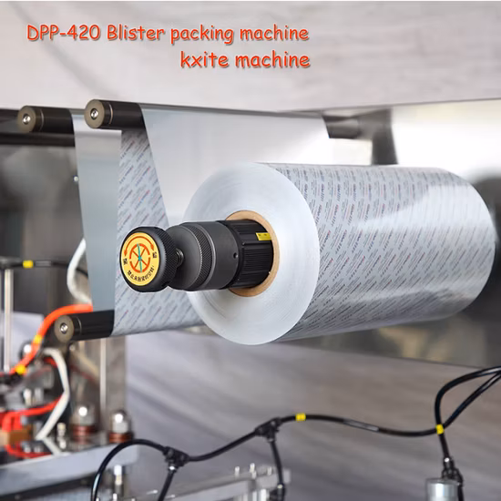 Dpp-140 Pharmaceutical Medical Candy Tablet Blister Packaging Machine Pill Blister Back Rapid Small Capsule Blister Packing Machine for Coating Chewing Gum